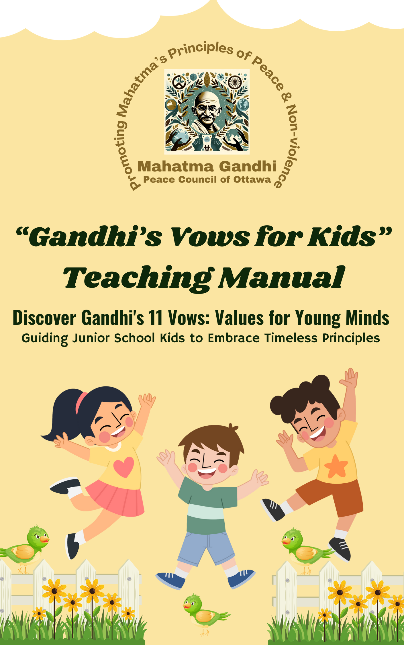 Book Cover - Gandhi’s Vows for Kids